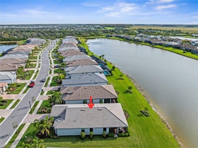 GORGEOUS WATER VIEW on this large lot located in Del Webb Naples on Panther Run Golf Club in Florida - for sale on GolfHomes.com, golf home, golf lot