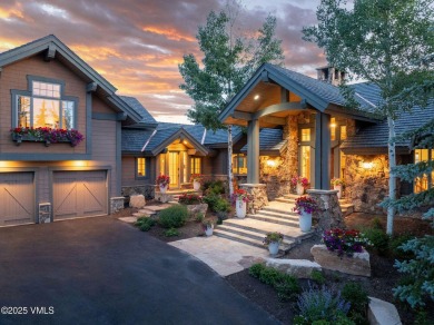 Enjoy breathtaking views from the expansive deck and patio of on Club At Cordillera Summit Course in Colorado - for sale on GolfHomes.com, golf home, golf lot