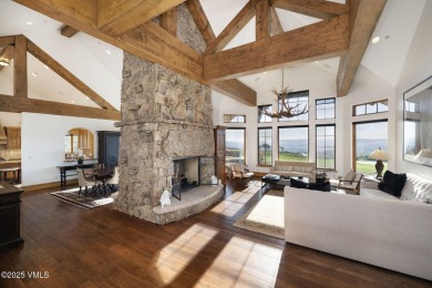 Enjoy breathtaking views from the expansive deck and patio of on Club At Cordillera Summit Course in Colorado - for sale on GolfHomes.com, golf home, golf lot