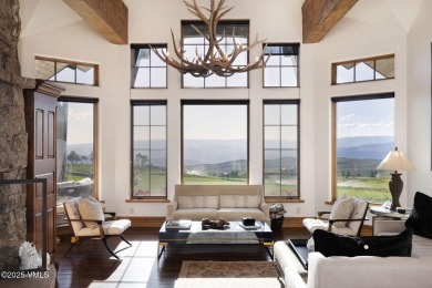 Enjoy breathtaking views from the expansive deck and patio of on Club At Cordillera Summit Course in Colorado - for sale on GolfHomes.com, golf home, golf lot