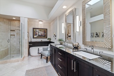 Beautifully decorated and furnished home with panoramic views on Desert Horizons Country Club in California - for sale on GolfHomes.com, golf home, golf lot