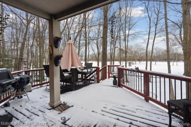 Location, location, location! This five-bedroom, four-full-bath on Prestwick Village Golf Club in Michigan - for sale on GolfHomes.com, golf home, golf lot