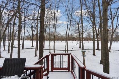 Location, location, location! This five-bedroom, four-full-bath on Prestwick Village Golf Club in Michigan - for sale on GolfHomes.com, golf home, golf lot