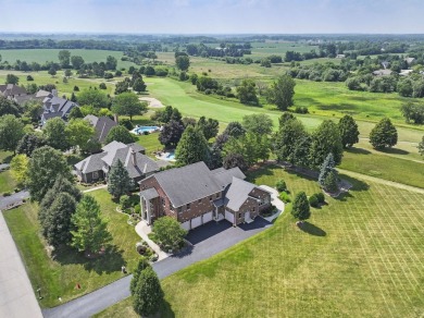 CUSTOM ALL-BRICK HOME WITH EXPANSIVE BASEMENT, GOLF COURSE VIEWS on RedTail Golf Club in Illinois - for sale on GolfHomes.com, golf home, golf lot