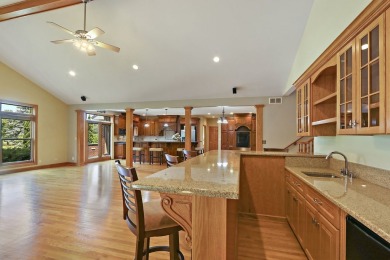 CUSTOM ALL-BRICK HOME WITH EXPANSIVE BASEMENT, GOLF COURSE VIEWS on RedTail Golf Club in Illinois - for sale on GolfHomes.com, golf home, golf lot
