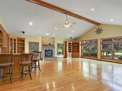 CUSTOM ALL-BRICK HOME WITH EXPANSIVE BASEMENT, GOLF COURSE VIEWS on RedTail Golf Club in Illinois - for sale on GolfHomes.com, golf home, golf lot