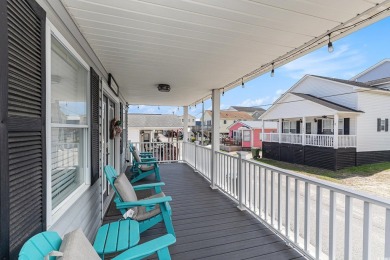 Unique 2 story ground level fully furnished beach home on Prestwick Country Club in South Carolina - for sale on GolfHomes.com, golf home, golf lot