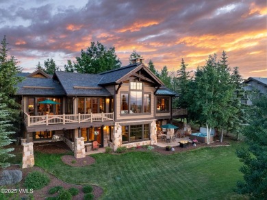 This exceptional home is located above the first fairway of the on Club At Cordillera Summit Course in Colorado - for sale on GolfHomes.com, golf home, golf lot