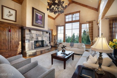 This exceptional home is located above the first fairway of the on Club At Cordillera Summit Course in Colorado - for sale on GolfHomes.com, golf home, golf lot