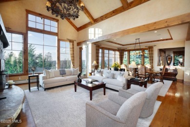 This exceptional home is located above the first fairway of the on Club At Cordillera Summit Course in Colorado - for sale on GolfHomes.com, golf home, golf lot