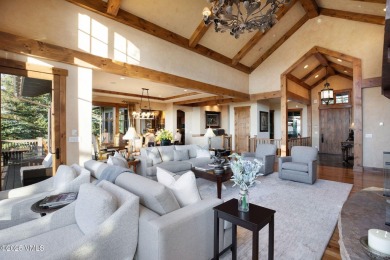 This exceptional home is located above the first fairway of the on Club At Cordillera Summit Course in Colorado - for sale on GolfHomes.com, golf home, golf lot