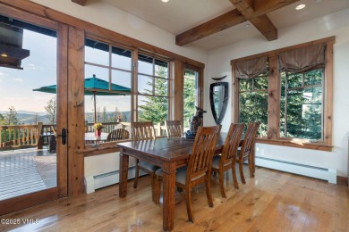This exceptional home is located above the first fairway of the on Club At Cordillera Summit Course in Colorado - for sale on GolfHomes.com, golf home, golf lot