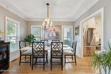 Elegant 4BR/2.5BA brick home in Landfall with private pond views on Country Club of Landfall in North Carolina - for sale on GolfHomes.com, golf home, golf lot