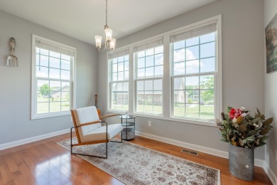 This beautiful two story all brick home with basement in Heron's on Pete Dye River Course of Virginia Tech in Virginia - for sale on GolfHomes.com, golf home, golf lot