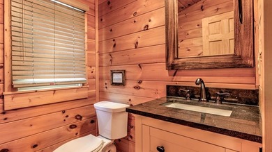 This stunning, like-new 3 Bed/3 Bath mountain retreat offers on White Path Golf Club in Georgia - for sale on GolfHomes.com, golf home, golf lot