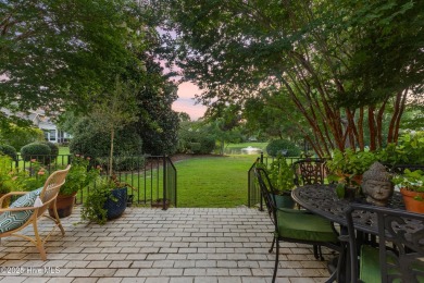 Elegant 4BR/2.5BA brick home in Landfall with private pond views on Country Club of Landfall in North Carolina - for sale on GolfHomes.com, golf home, golf lot