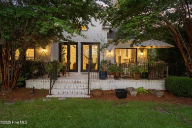 Elegant 4BR/2.5BA brick home in Landfall with private pond views on Country Club of Landfall in North Carolina - for sale on GolfHomes.com, golf home, golf lot