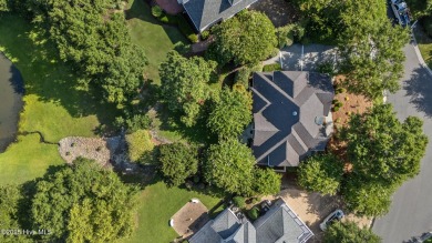 Elegant 4BR/2.5BA brick home in Landfall with private pond views on Country Club of Landfall in North Carolina - for sale on GolfHomes.com, golf home, golf lot