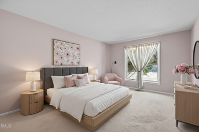 Imagine waking up to peaceful lake views and ending each day on Carolina Trace Country Club in North Carolina - for sale on GolfHomes.com, golf home, golf lot