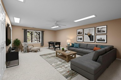 Imagine waking up to peaceful lake views and ending each day on Carolina Trace Country Club in North Carolina - for sale on GolfHomes.com, golf home, golf lot