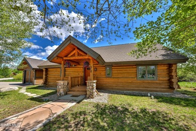 Tucked in the heart of Granby, this enchanting log cabin on Grand Elk Ranch and Club in Colorado - for sale on GolfHomes.com, golf home, golf lot