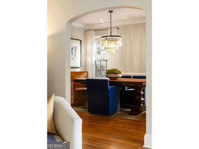 This beautifully renovated Lake Claire bungalow blends classic on Candler Park Golf Course in Georgia - for sale on GolfHomes.com, golf home, golf lot