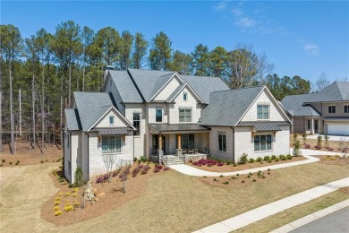 Experience luxury and exquisite craftsmanship in this new on The Governors Towne Club in Georgia - for sale on GolfHomes.com, golf home, golf lot