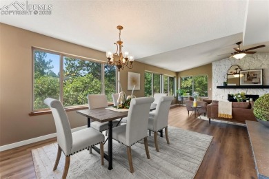 Nestled on a serene cul-de-sac and backing to open space, this on Woodmoor Pines Country Club in Colorado - for sale on GolfHomes.com, golf home, golf lot