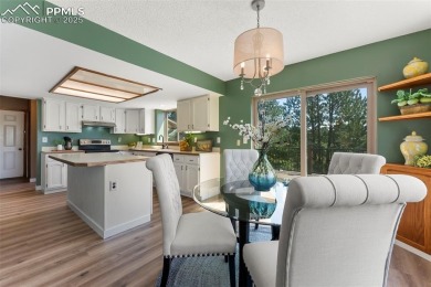 Nestled on a serene cul-de-sac and backing to open space, this on Woodmoor Pines Country Club in Colorado - for sale on GolfHomes.com, golf home, golf lot