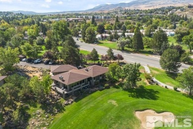 Stunning private one-story home on the 5th hole of the Lakeridge on Washoe County Golf Club in Nevada - for sale on GolfHomes.com, golf home, golf lot