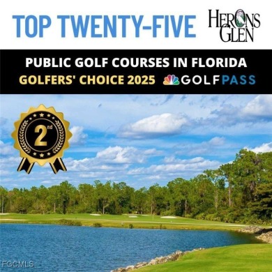 Featuring a New Roof (2023) and New A/C (2025), this TURNKEY on Herons Glen Golf and Country Club in Florida - for sale on GolfHomes.com, golf home, golf lot