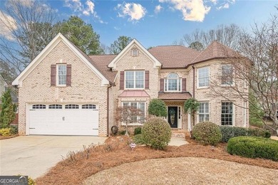 Executive home in the Brookstone golf country club community on Brookstone Golf and Country Club in Georgia - for sale on GolfHomes.com, golf home, golf lot