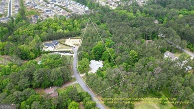 Tucked away on a serene, WOODED 2 ACRE LOT in a charming on Bentwater Golf Club in Georgia - for sale on GolfHomes.com, golf home, golf lot