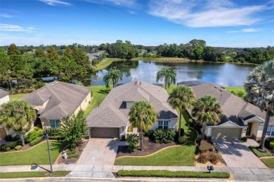 WATER VIEW POOL HOME!  GOLF CART included! Amazing water view on Ridgewood Lakes Golf and Country Club in Florida - for sale on GolfHomes.com, golf home, golf lot