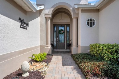 WATER VIEW POOL HOME!  GOLF CART included! Amazing water view on Ridgewood Lakes Golf and Country Club in Florida - for sale on GolfHomes.com, golf home, golf lot