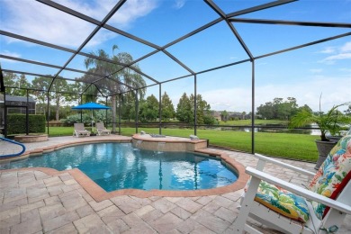 WATER VIEW POOL HOME!  GOLF CART included! Amazing water view on Ridgewood Lakes Golf and Country Club in Florida - for sale on GolfHomes.com, golf home, golf lot