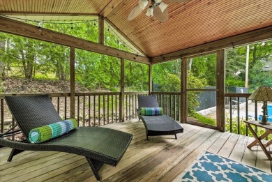 Beach vibes and vintage charm in this historic Grand Beach home on Grand Beach Municipal Golf Course in Michigan - for sale on GolfHomes.com, golf home, golf lot