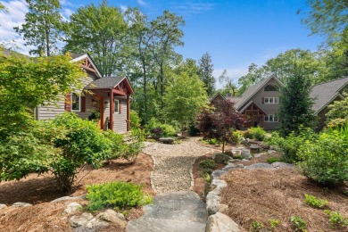 Experience refined mountain living in this beautifully furnished on Cullasaja Club in North Carolina - for sale on GolfHomes.com, golf home, golf lot