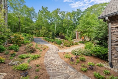 Experience refined mountain living in this beautifully furnished on Cullasaja Club in North Carolina - for sale on GolfHomes.com, golf home, golf lot