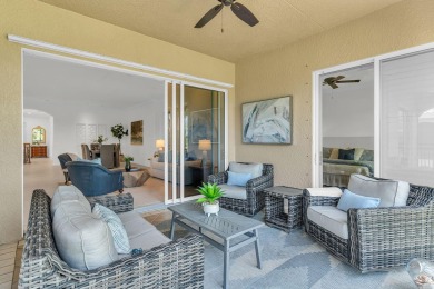 Southern exposure with beautiful lake and golf course views from on The Rookery At Marco in Florida - for sale on GolfHomes.com, golf home, golf lot