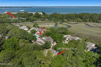 Beautifully updated 2BR end-unit townhome in one of Sea Pines' on Harbour Town Golf Links in South Carolina - for sale on GolfHomes.com, golf home, golf lot