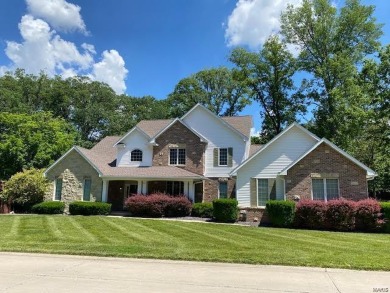 This beautiful 1 1/2 story home w/3 levels of living space is in on The Orchards Golf Club in Illinois - for sale on GolfHomes.com, golf home, golf lot