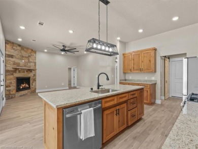 Step into this warm and charming BRAND NEW Construction Home on on Wolf Ridge Golf Course in Oklahoma - for sale on GolfHomes.com, golf home, golf lot