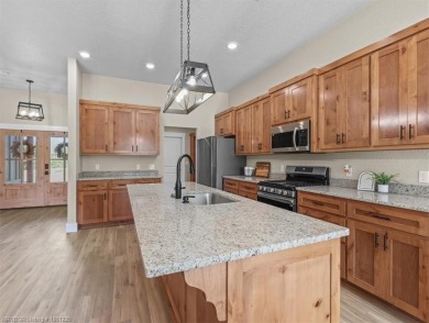 Step into this warm and charming BRAND NEW Construction Home on on Wolf Ridge Golf Course in Oklahoma - for sale on GolfHomes.com, golf home, golf lot