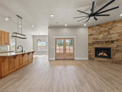 Step into this warm and charming BRAND NEW Construction Home on on Wolf Ridge Golf Course in Oklahoma - for sale on GolfHomes.com, golf home, golf lot