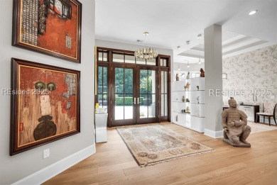 This stunning modern-transitional home is perfectly situated on on Eagles Pointe Golf Club in South Carolina - for sale on GolfHomes.com, golf home, golf lot