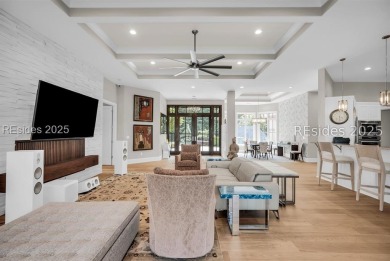 This stunning modern-transitional home is perfectly situated on on Eagles Pointe Golf Club in South Carolina - for sale on GolfHomes.com, golf home, golf lot