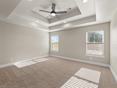 Step into this warm and charming BRAND NEW Construction Home on on Wolf Ridge Golf Course in Oklahoma - for sale on GolfHomes.com, golf home, golf lot