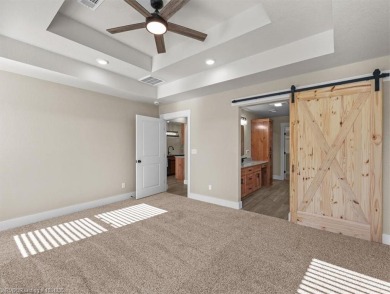 Step into this warm and charming BRAND NEW Construction Home on on Wolf Ridge Golf Course in Oklahoma - for sale on GolfHomes.com, golf home, golf lot