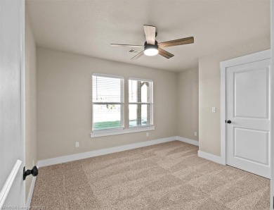 Step into this warm and charming BRAND NEW Construction Home on on Wolf Ridge Golf Course in Oklahoma - for sale on GolfHomes.com, golf home, golf lot